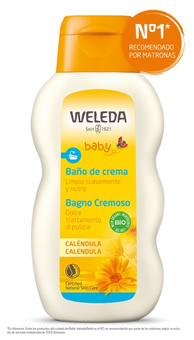 Baño de crema de Caléndula, Weleda