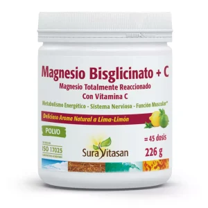 Magnesio Bisglicinato + Vitamina C, SuraVitasan