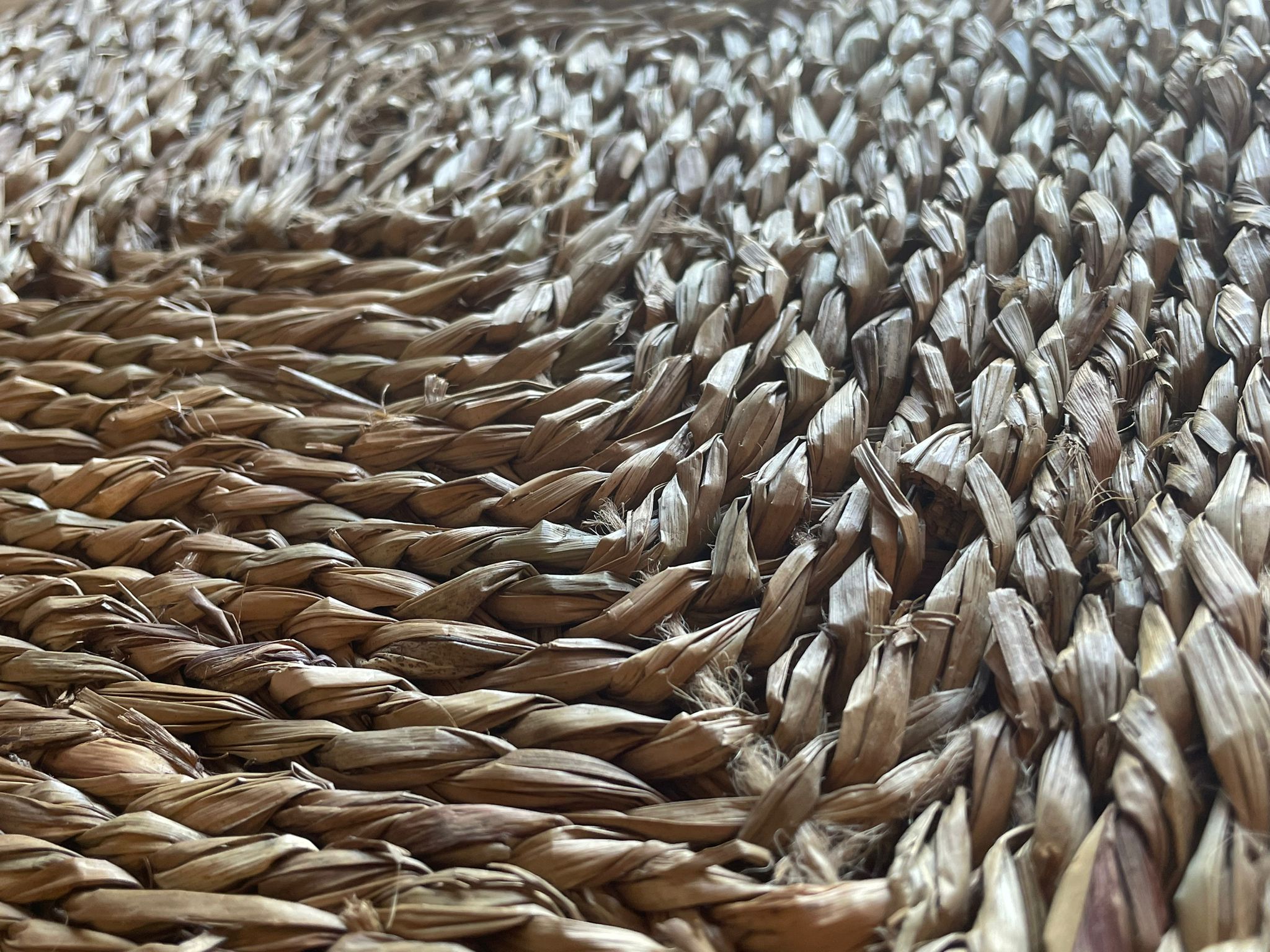 BAJOPLATO MIMBRE CUADRADO. - Imagen 5